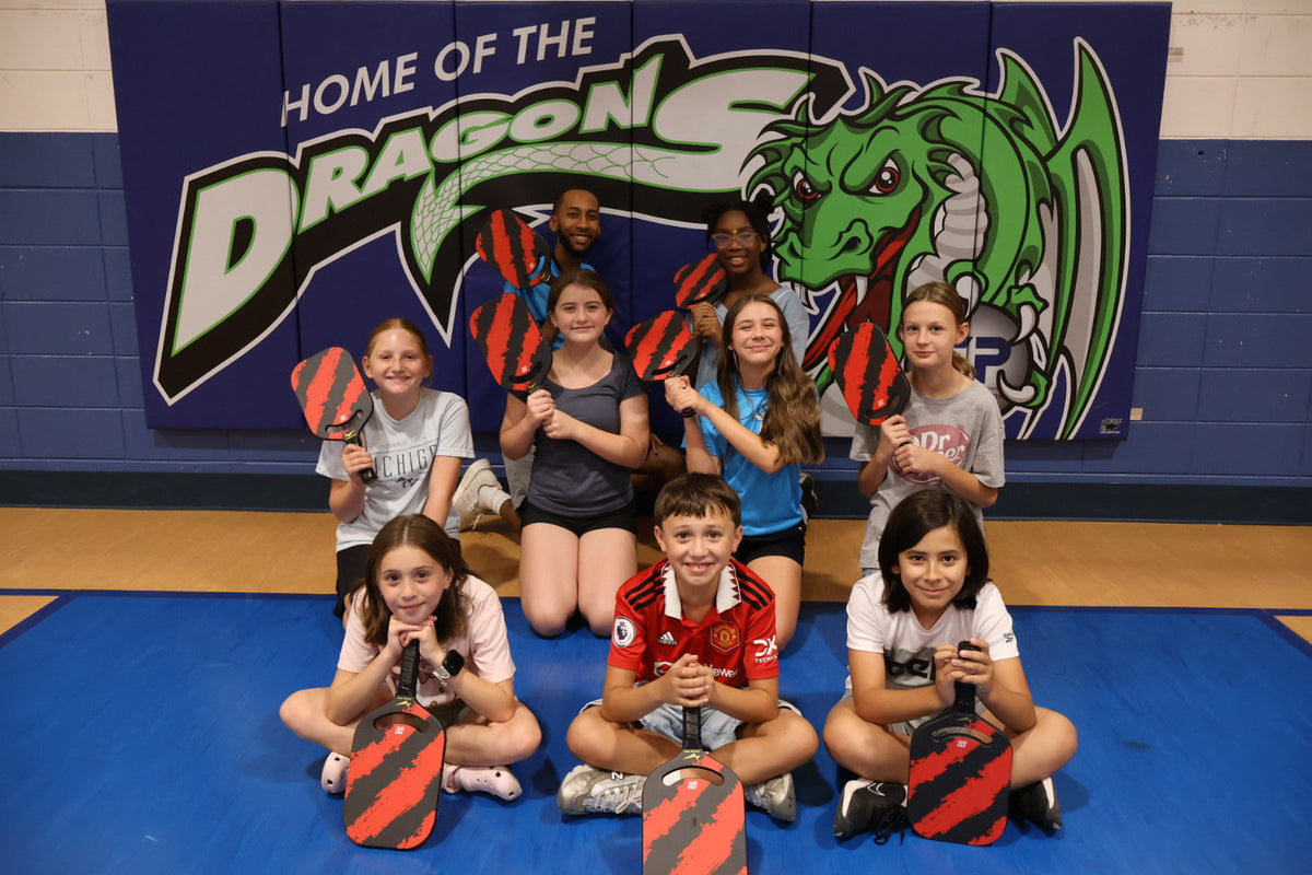 Helping Keesler Teens Enjoy Pickleball
