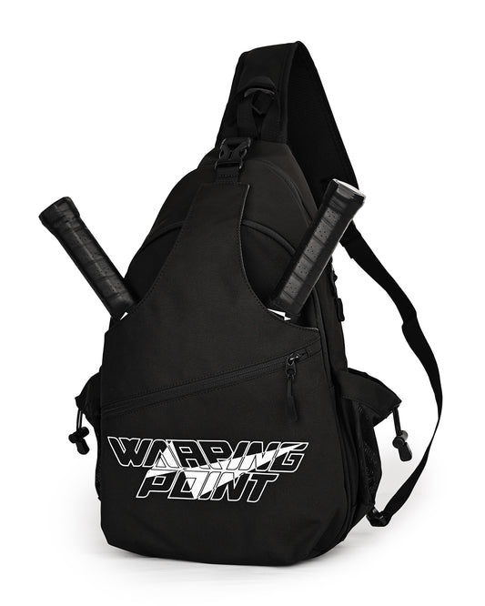 PICKLEBALL SLING BAG - BLACK