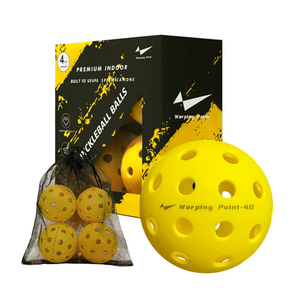 PRACTICE PICKLEBALL BALLS - OOTDOOR - 4 PACK