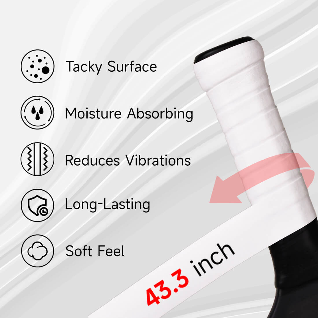 Pickleball Overgrip - White
