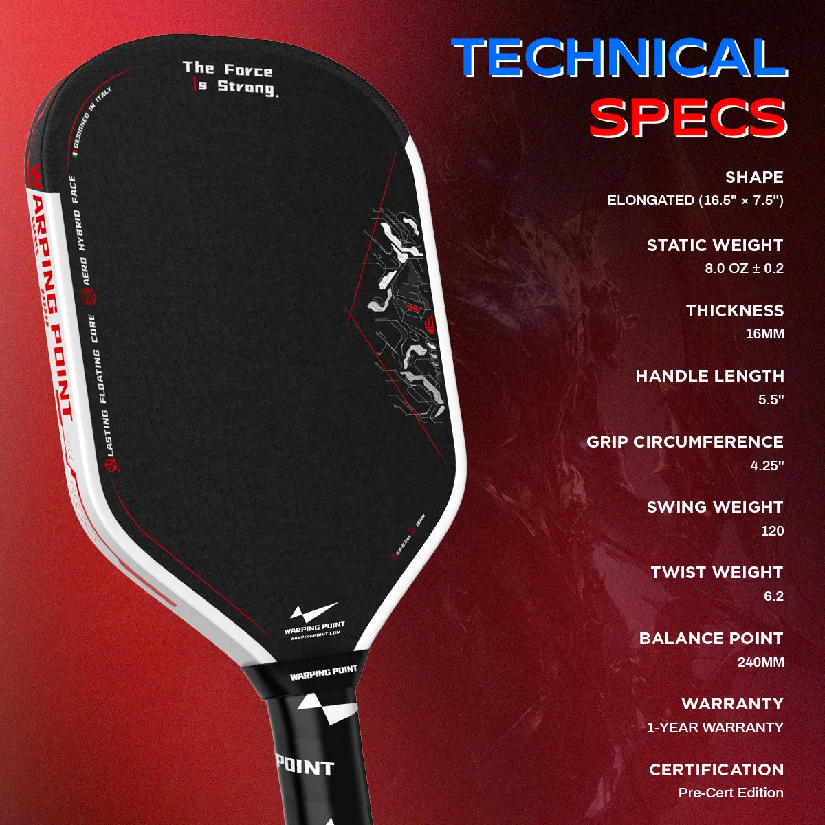 Nightblade 002 Pickleball Paddle