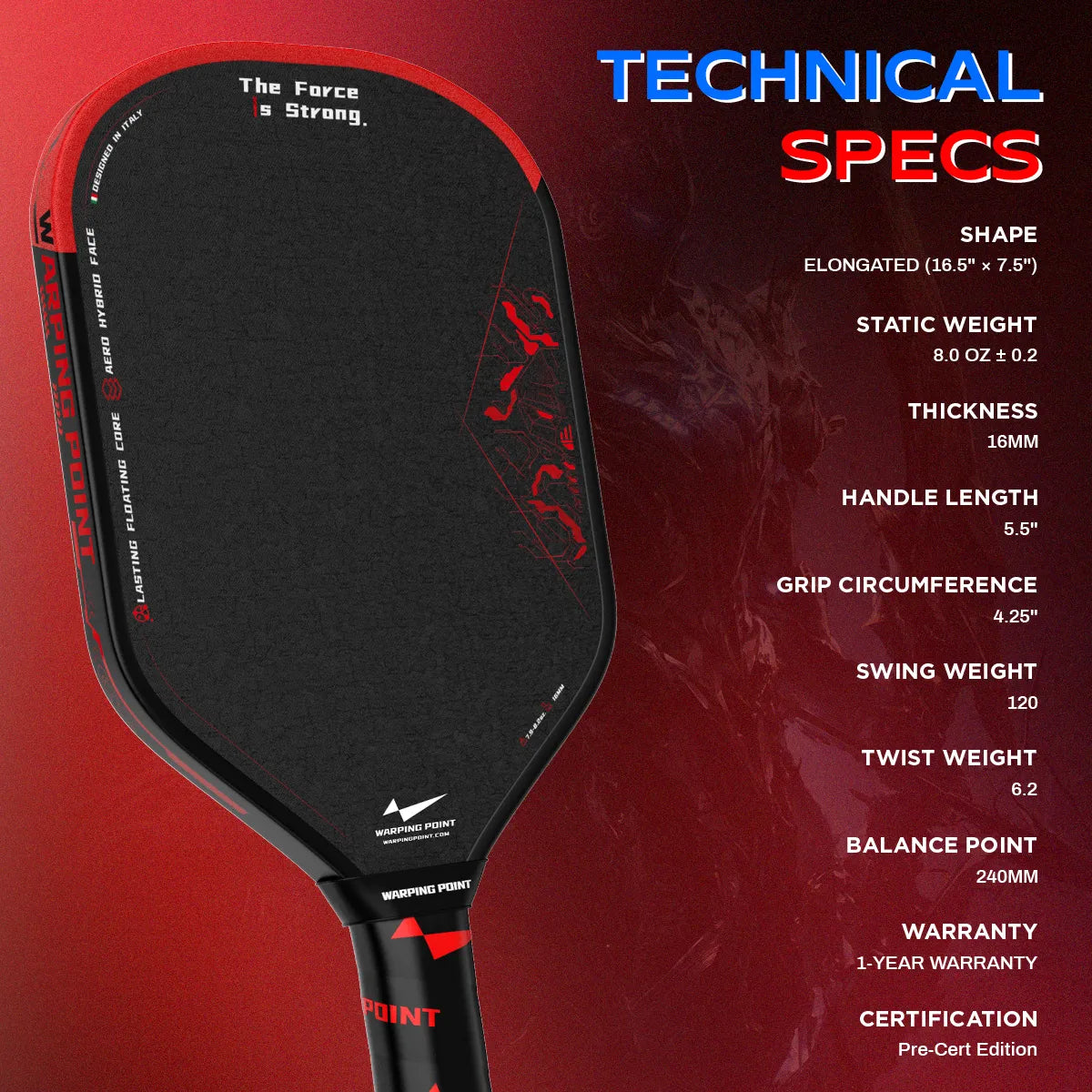 Nightblade 001 Pickleball Paddle