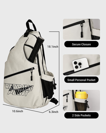 PICKLEBALL SLING BAG - GREY