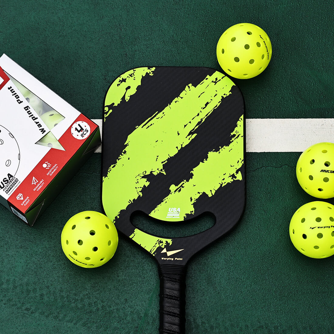 Ascent Outdoor Tournament Pickleballs