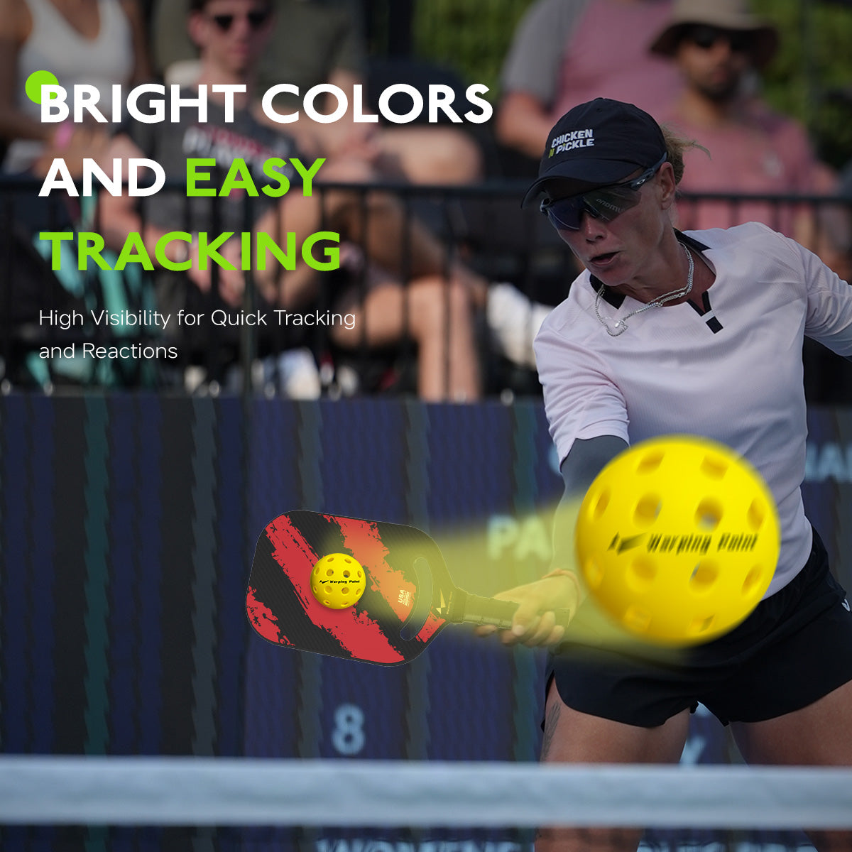 PRACTICE PICKLEBALL BALLS - OOTDOOR - 4 PACK
