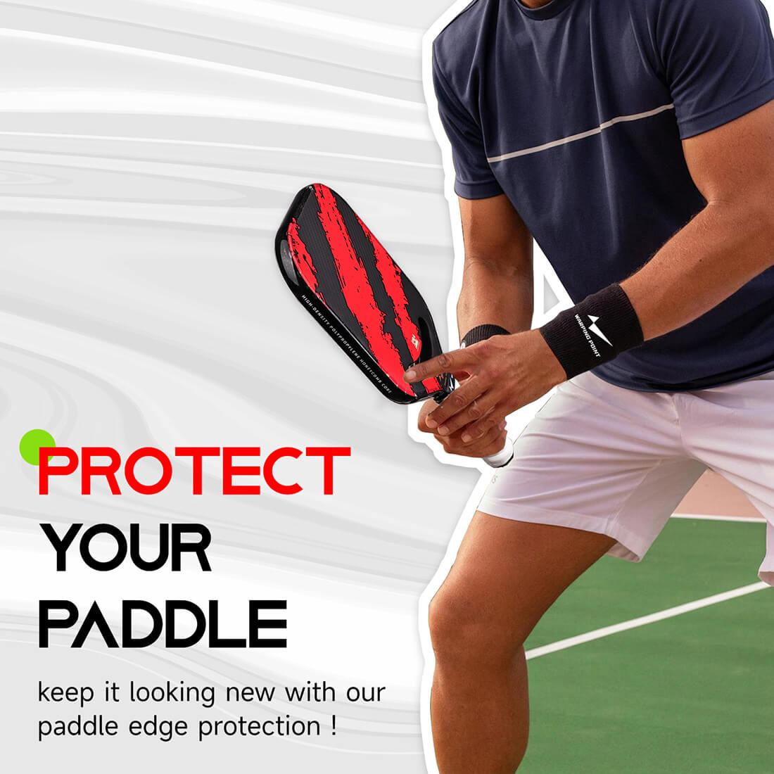 Pickleball Paddle Protection Tape