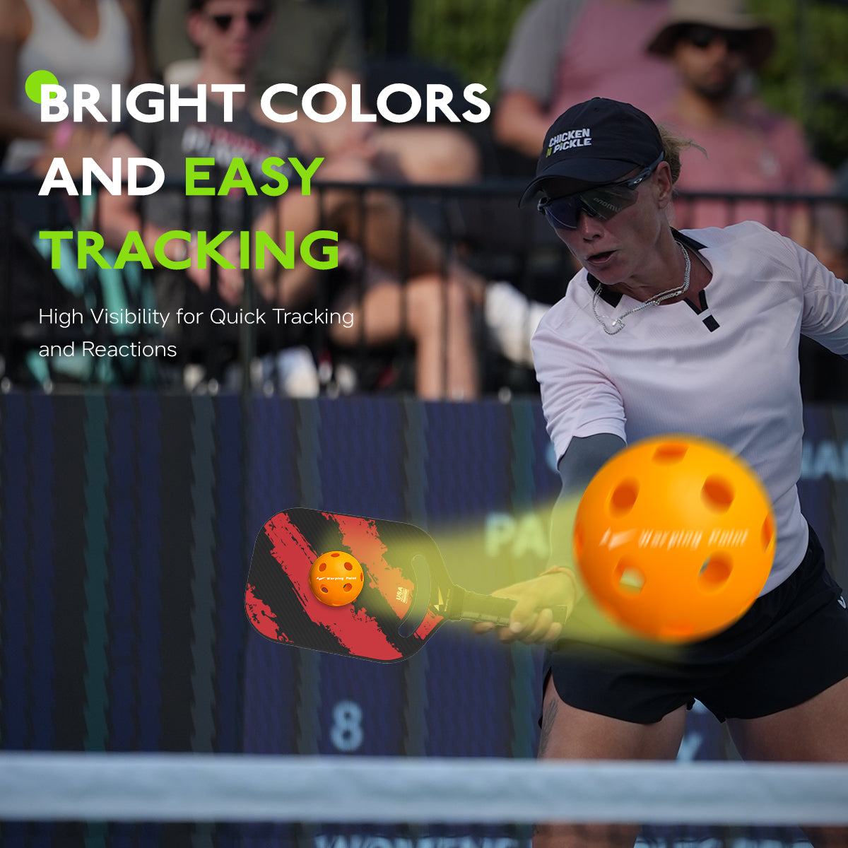 PRACTICE PICKLEBALL BALLS - INDOOR - 12 PACK