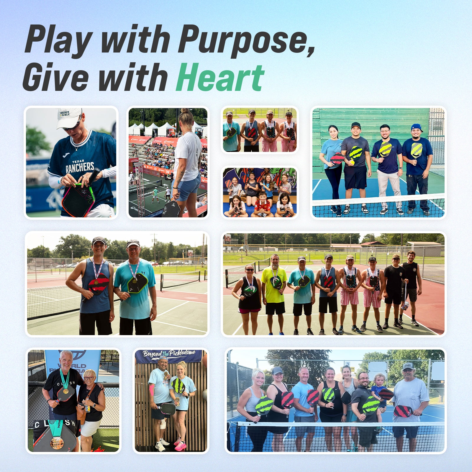 Rhythm Pickleball Paddle - Wide body