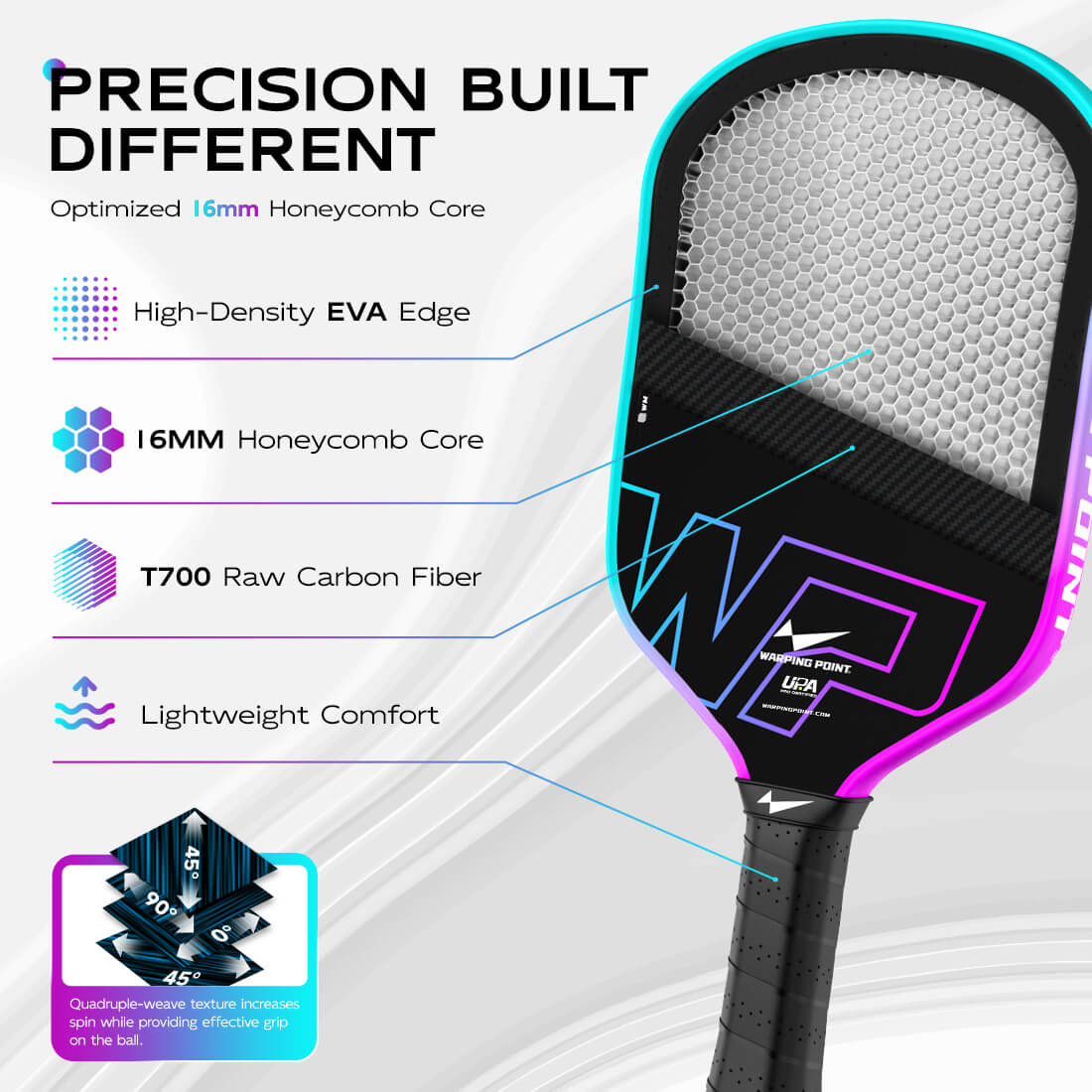 Neon Pickleball Paddle - Gen 3