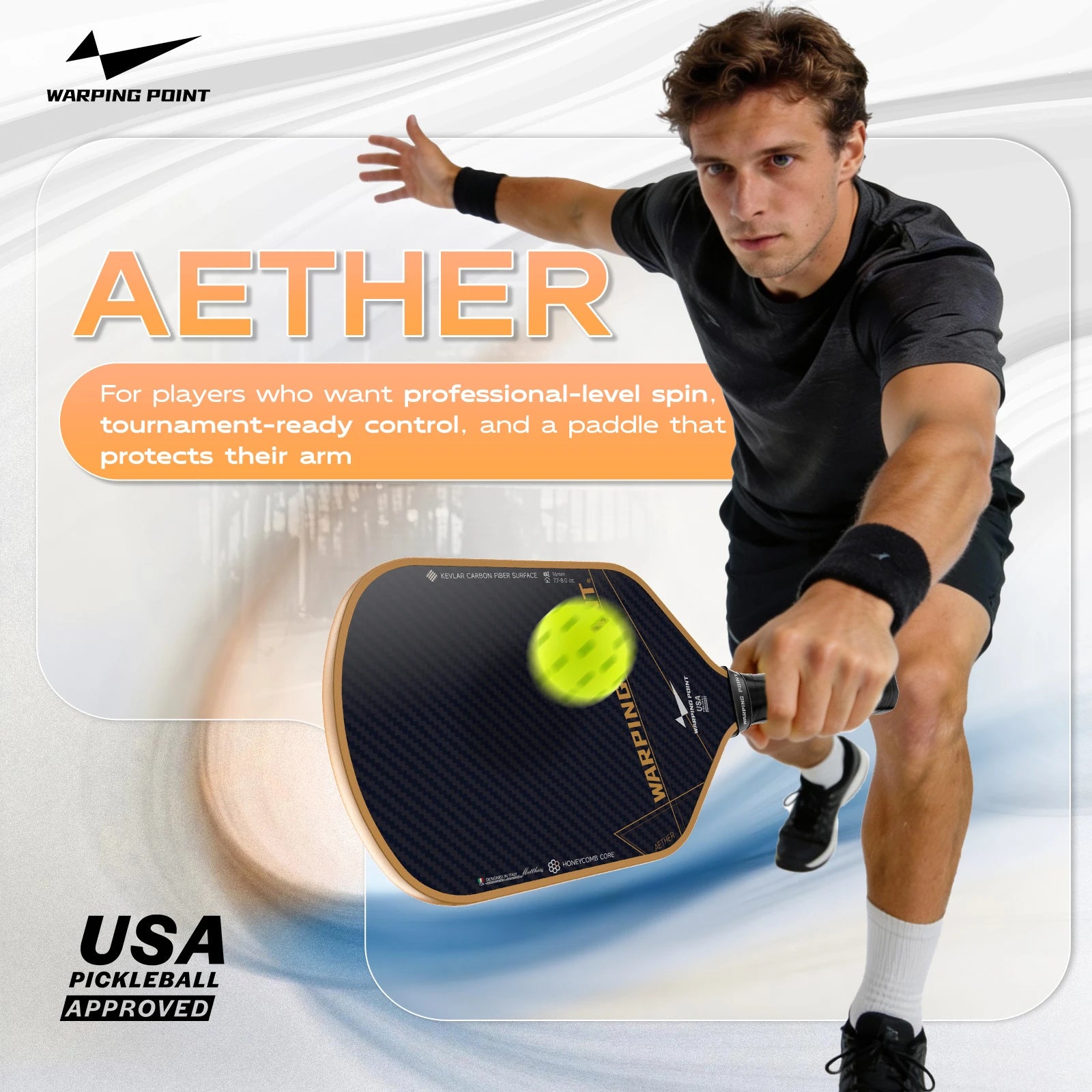Aether Pickleball Paddle - Hybrid