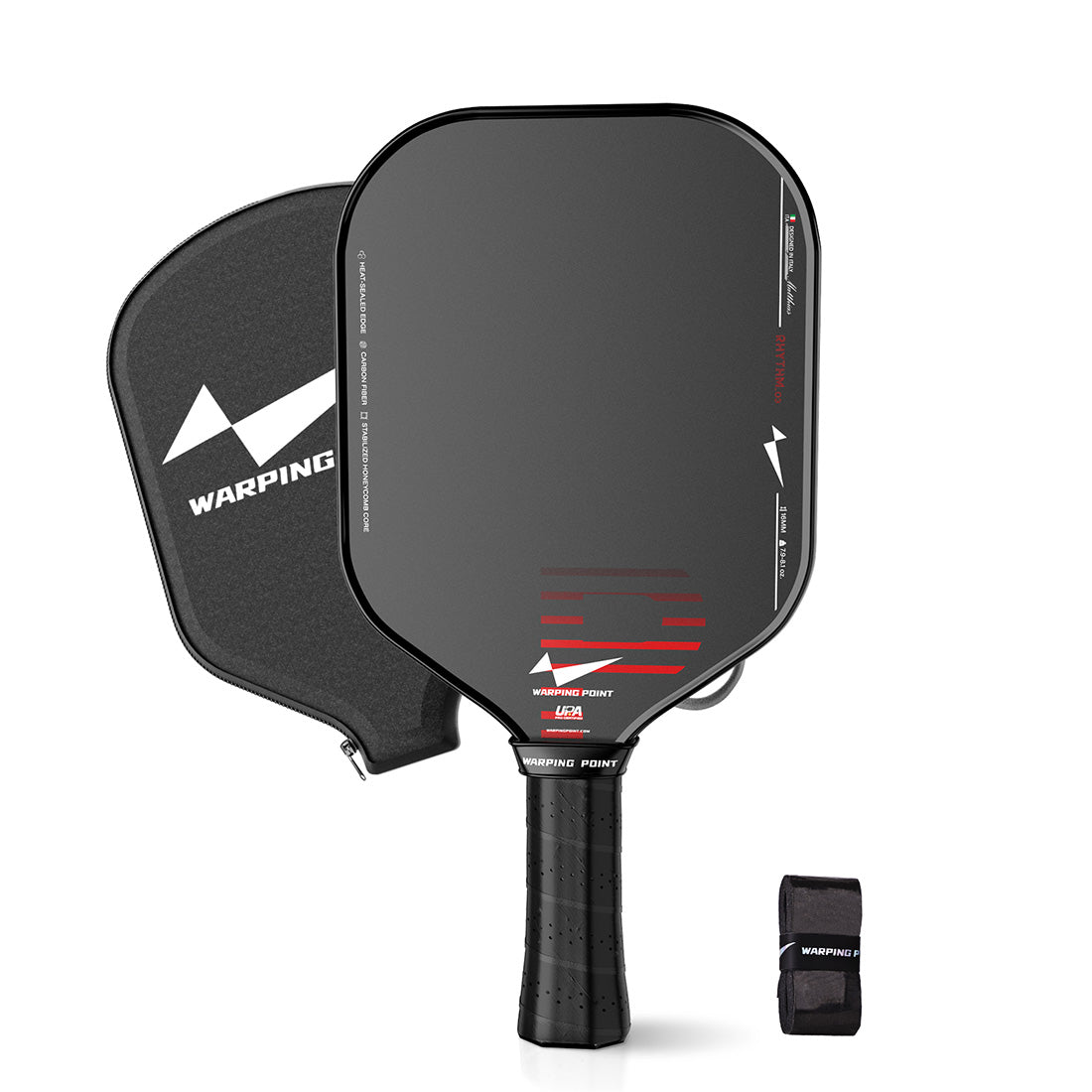 Rhythm Pickleball Paddle 16mm Black