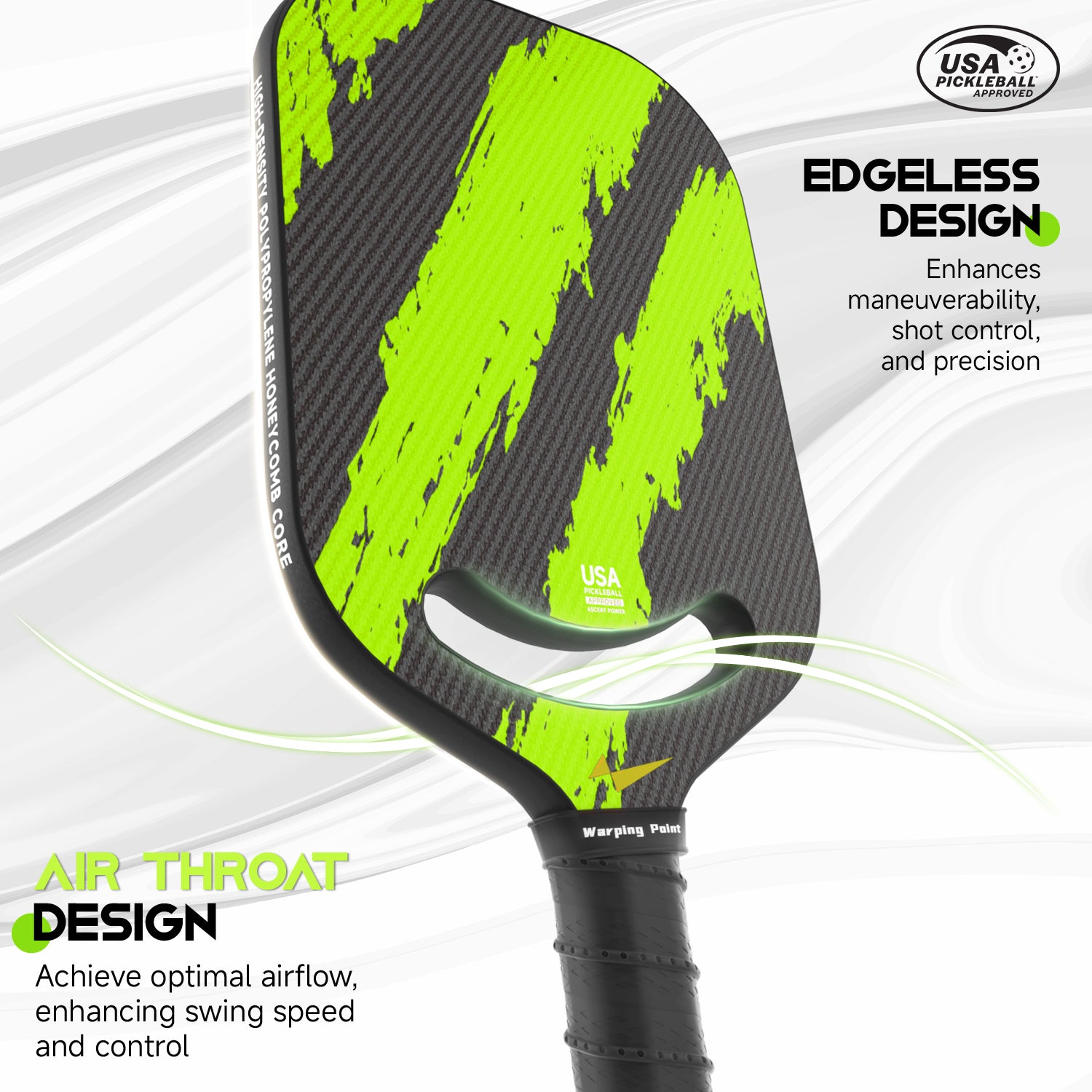 ASCENT CONTROL PICKLEBALL PADDLE