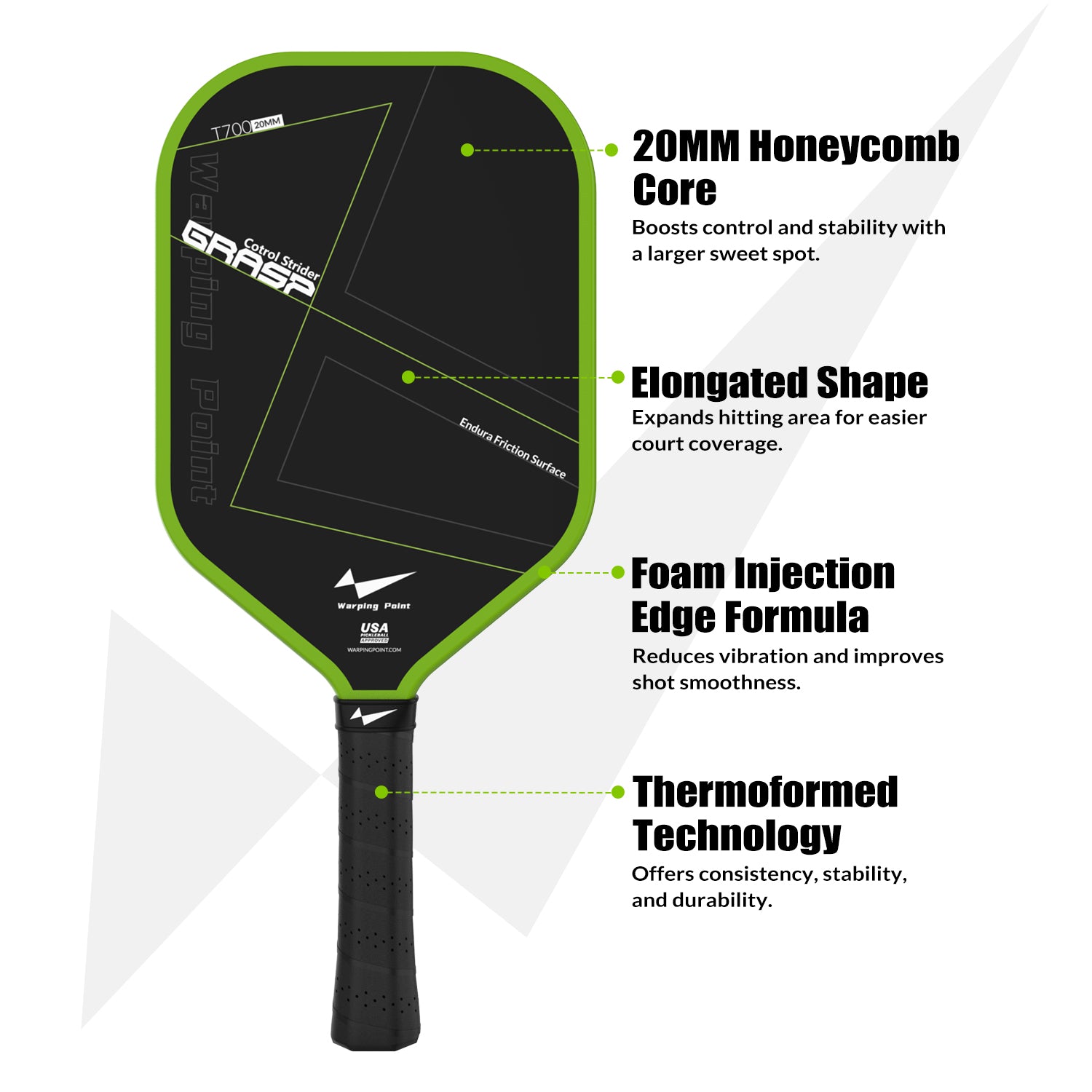 20mm honeycomb core paddle