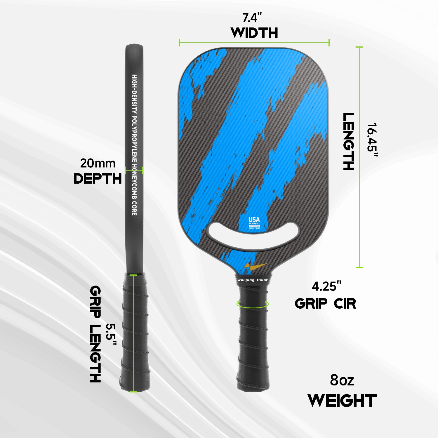 ASCENT POWER PICKLEBALL PADDLE