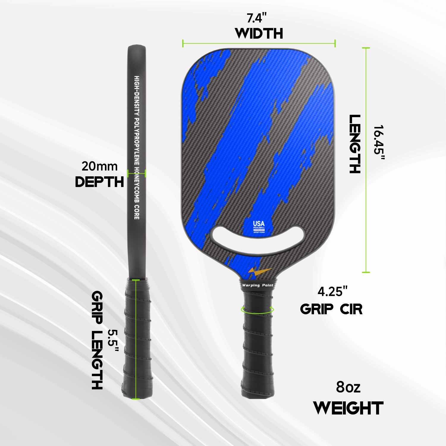 ASCENT POWER PICKLEBALL PADDLE