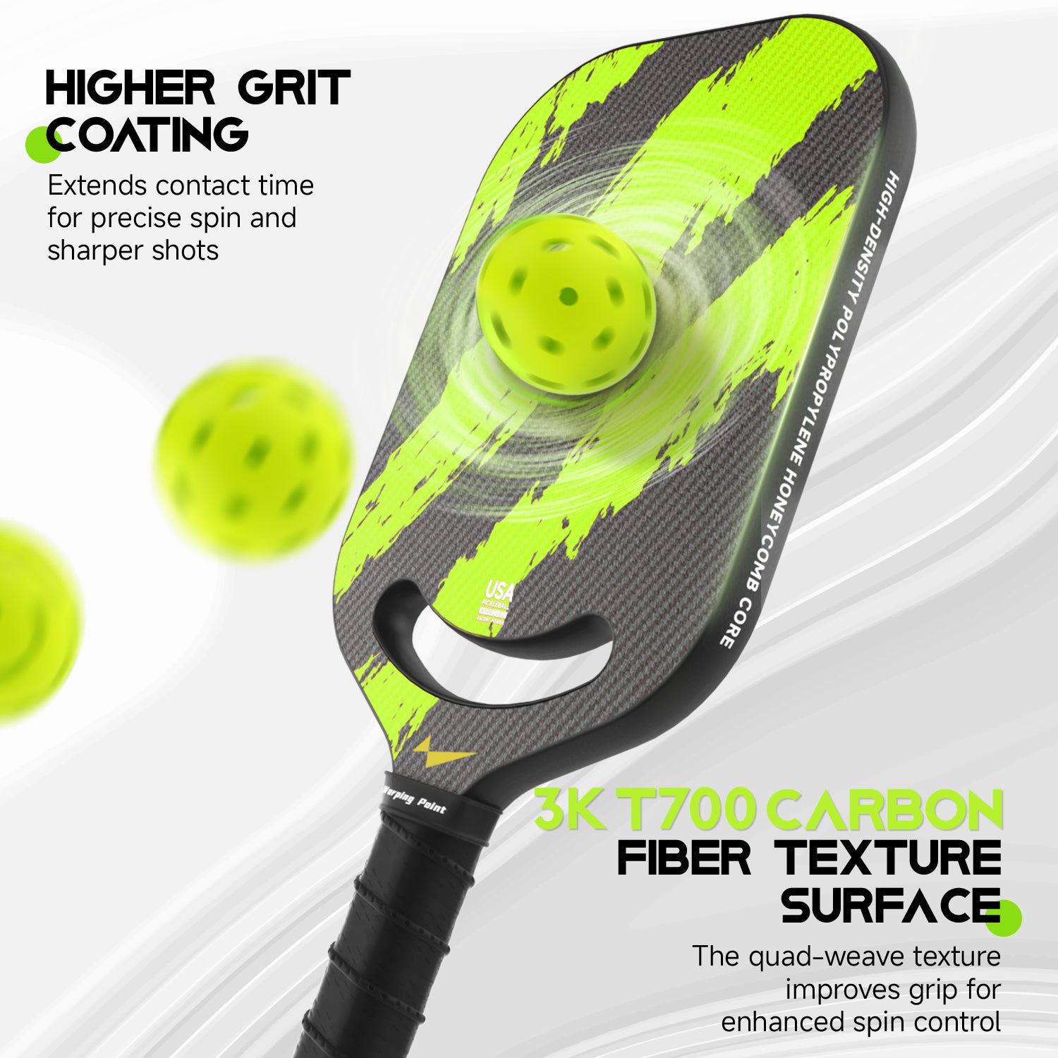 ASCENT CONTROL PICKLEBALL PADDLE