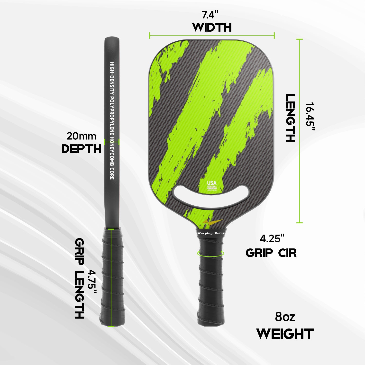 ASCENT CONTROL PICKLEBALL PADDLE