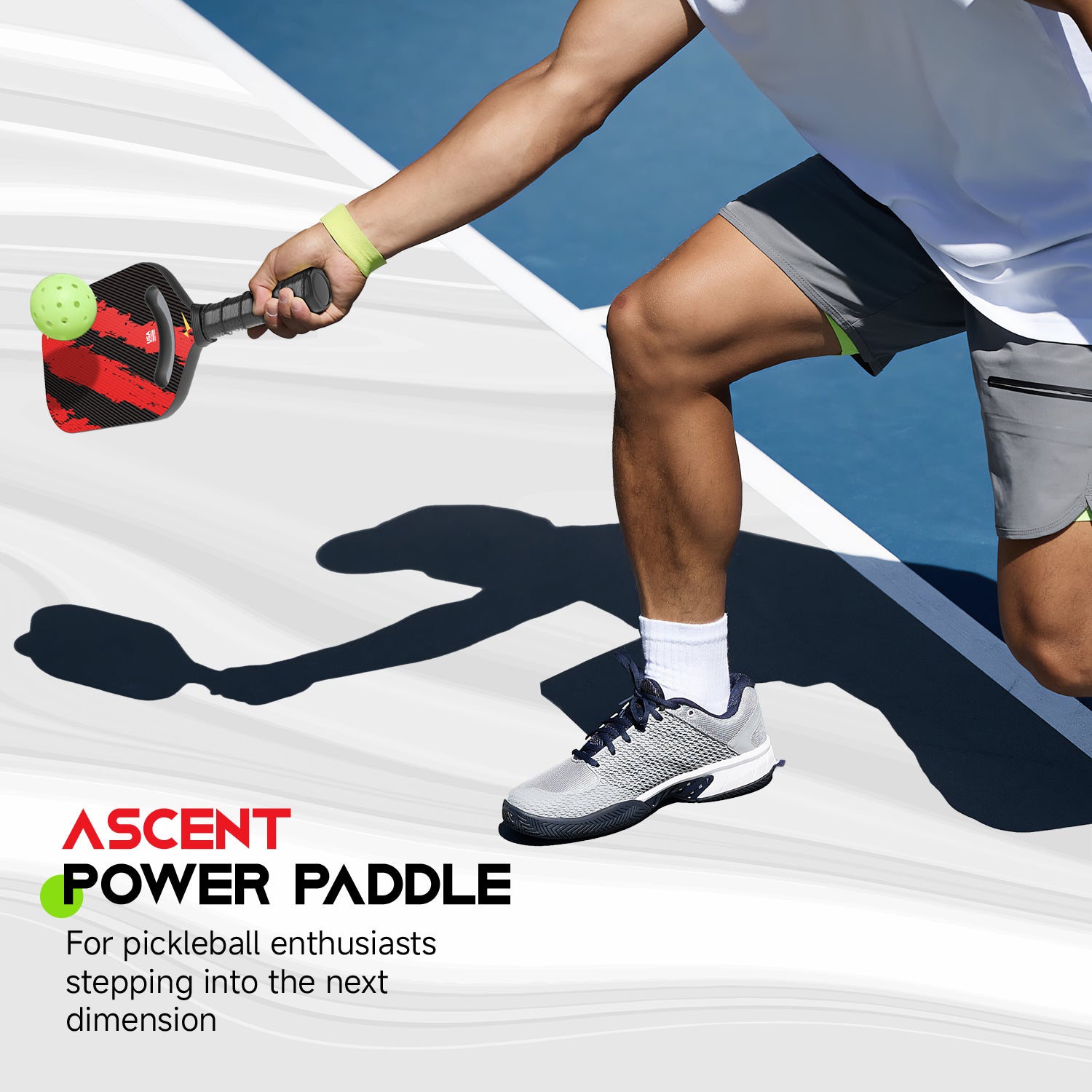 ascent power red paddle