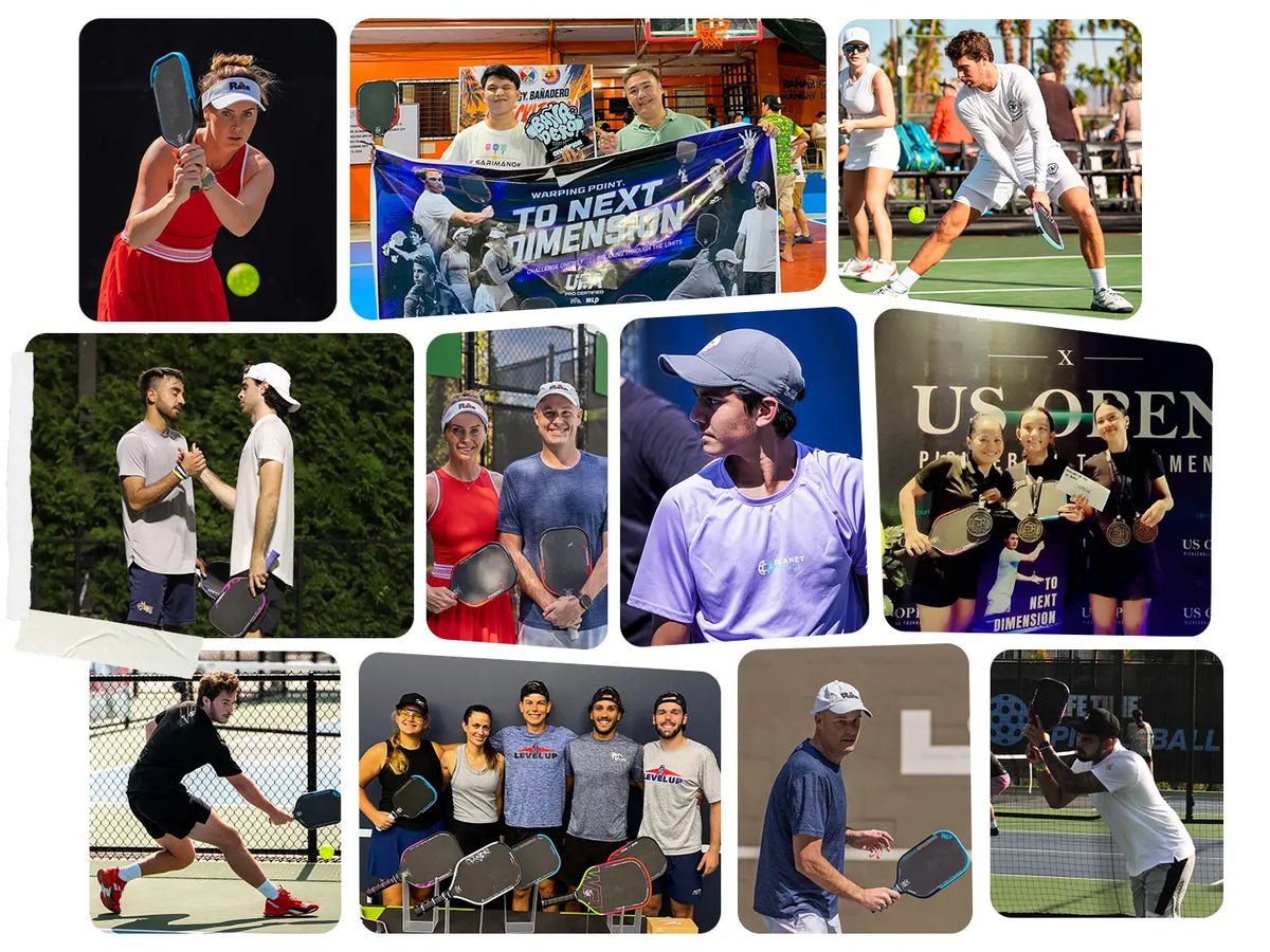 Warping Point pickleball ambassadors and community on and off the court